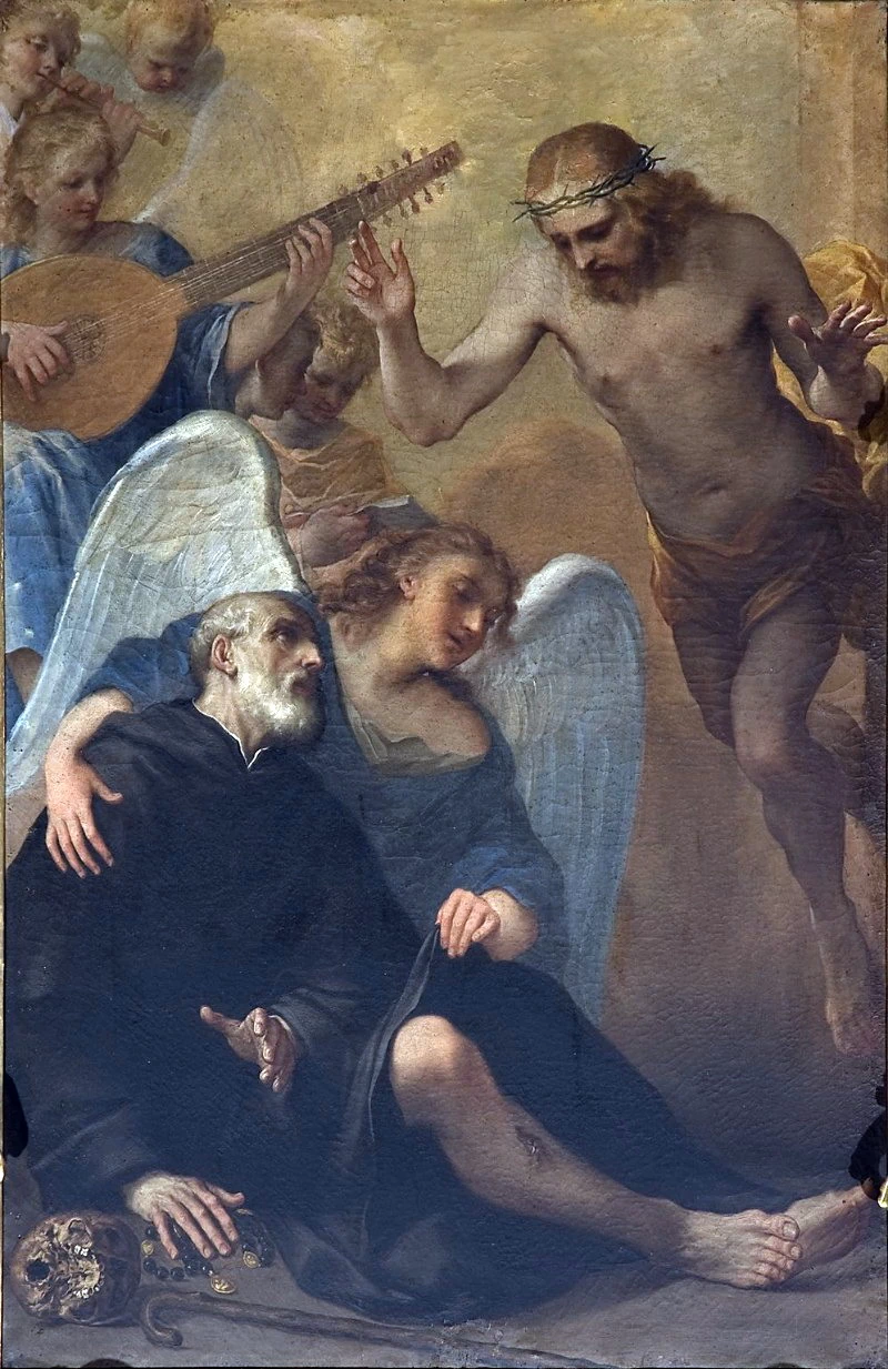San Pellegrino Laziosi sanato da Gesù Cristo crocifisso - Imola, Bologna